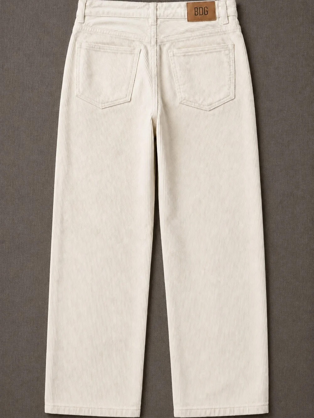 BDG Urban Outfitters Cream Corduroy Pants Vintage ’90s Y2K New